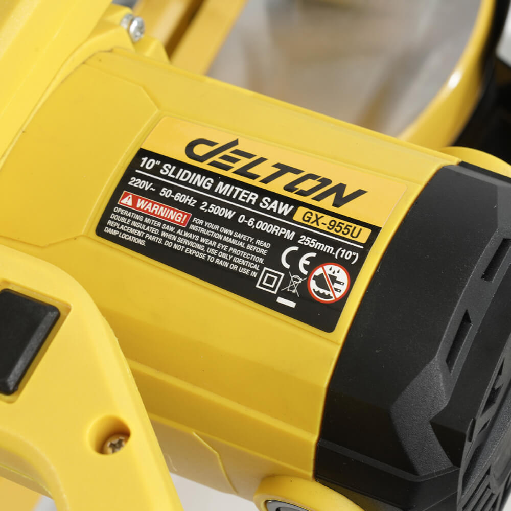 เครื่องเลื่อยองศา DELTON รุ่น GX-955U 10 นิ้ว 2,500 วัตต์